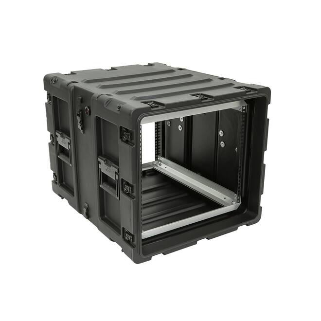 SKB - 3RS Series - 9U Niet-Verwijderbare Shock Rack - Zwart - 24-inch diep