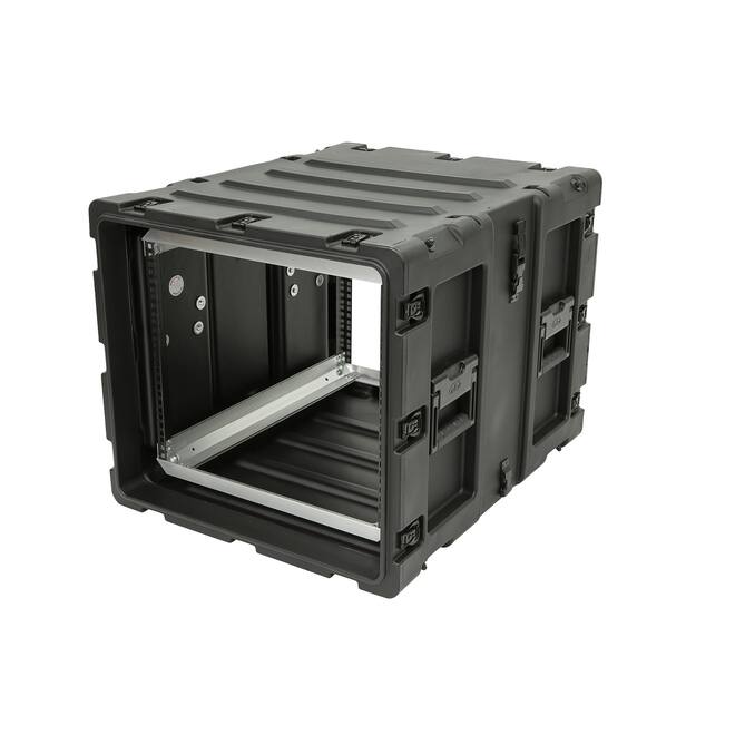 SKB - 3RS Series - 9U Niet-Verwijderbare Shock Rack - Zwart - 24-inch diep