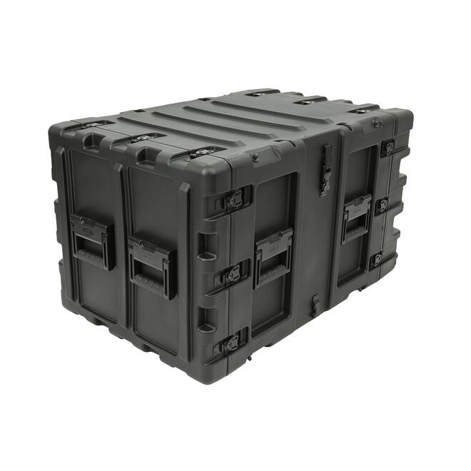 SKB - 3RS Series - 9U Niet-Verwijderbare Shock Rack - Zwart - 24-inch diep