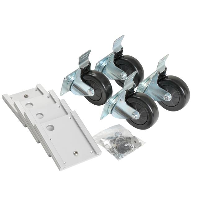 SKB - Accessoires - Zwenkwielplaat en Wielen Kit voor Mil-Standard