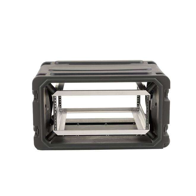 SKB - rSeries Shock Rack - 4U Rijdende Shock Rack - Zwart - 20-inch diep - met Wielen