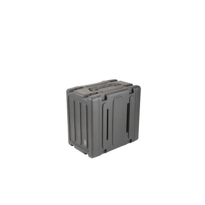 SKB - rSeries - 6U Rijdende Shock Rack - Zwart - 20-inch diep - met Wielen