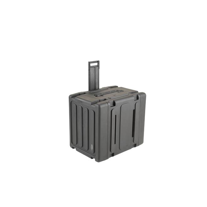 SKB - rSeries - 8U Rijdende Shock Rack - Zwart - 20-inch diep - met Wielen