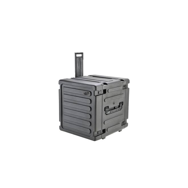 SKB - rSeries - 12U Rijdende Shock Rack - Zwart - 20-inch diep - met Wielen
