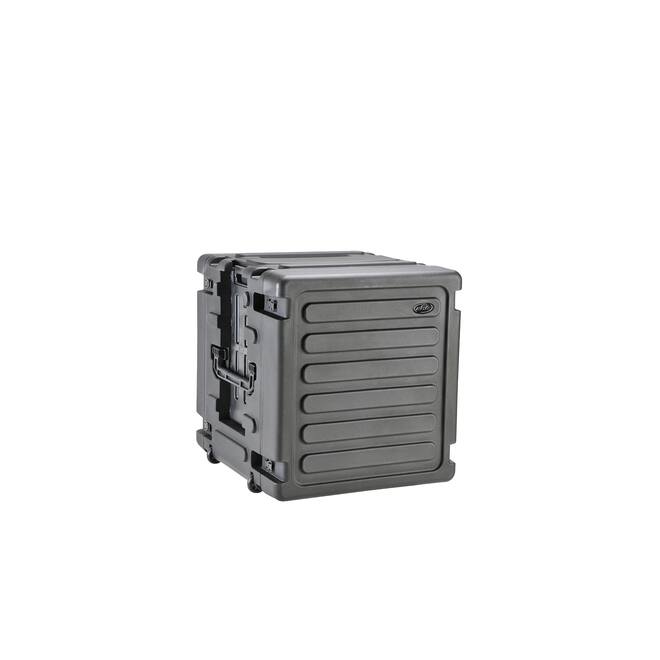 SKB - rSeries - 12U Rijdende Shock Rack - Zwart - 20-inch diep - met Wielen