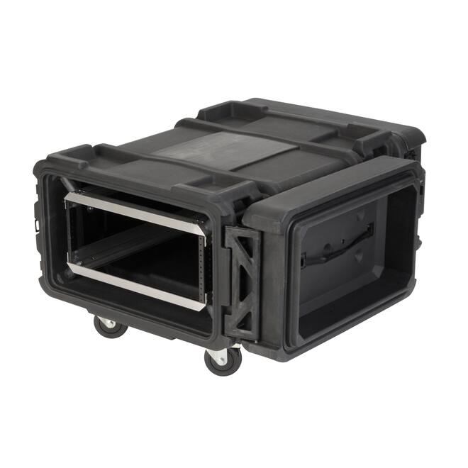 SKB - rSeries - 4U Shock Rack - Zwart - 30-inch diep - met Wielen