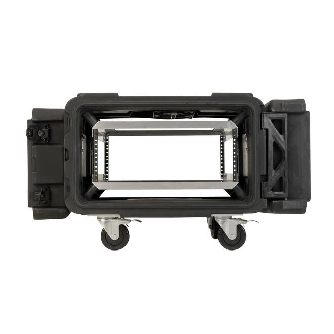 SKB - rSeries - 4U Shock Rack - Zwart - 30-inch diep - met Wielen