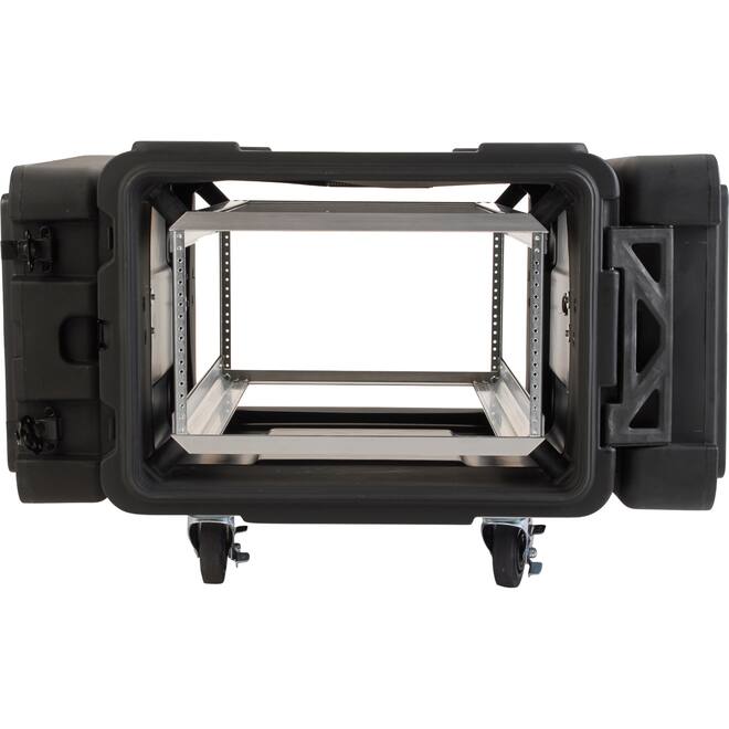 SKB - rSeries - 6U Shock Rack - Zwart - 30-inch diep - met Wielen