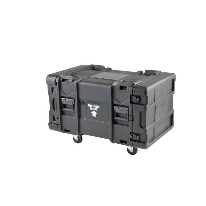 SKB - rSeries - 8U Shock Rack - Zwart - 30-inch diep - met Wielen