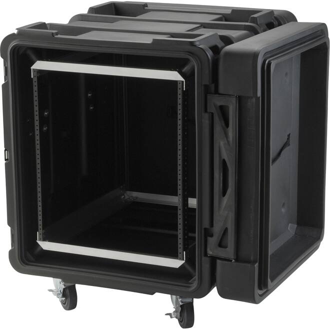 SKB - rSeries - 12U Shock Rack - Zwart - 24-inch diep - met Wielen