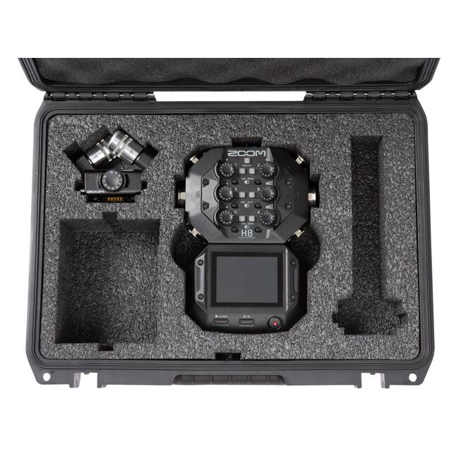 SKB - iSeries 1208-3 - Waterdichte Koffer - Zoom H8 Case Inlay