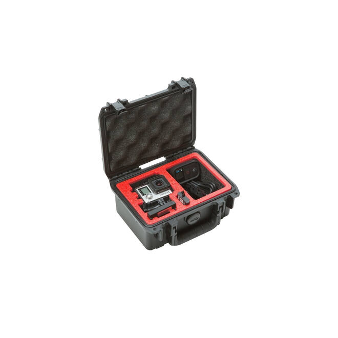 SKB - iSeries 0705-3 - Waterdichte Koffer - Zwart - GoPro Inlay