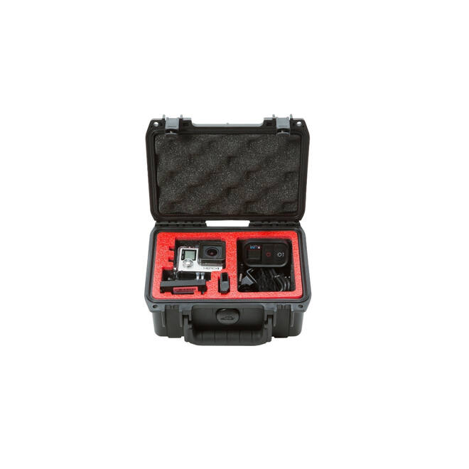 SKB - iSeries 0705-3 - Waterdichte Koffer - Zwart - GoPro Inlay