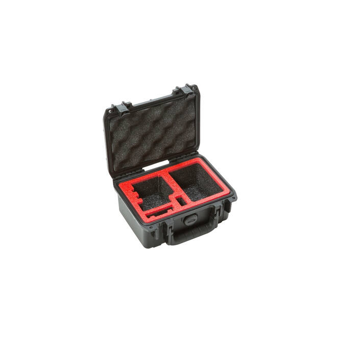 SKB - iSeries 0705-3 - Waterdichte Koffer - Zwart - GoPro Inlay