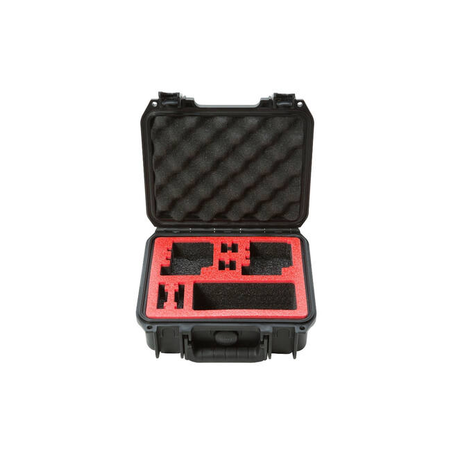 SKB - iSeries - Waterdichte Koffer - Zwart - Dubbele GoPro Inlay