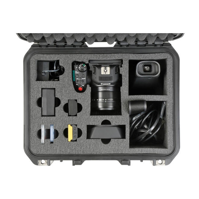 SKB - iSeries - Waterdichte koffer - Zwart - Canon XC10 Inlay