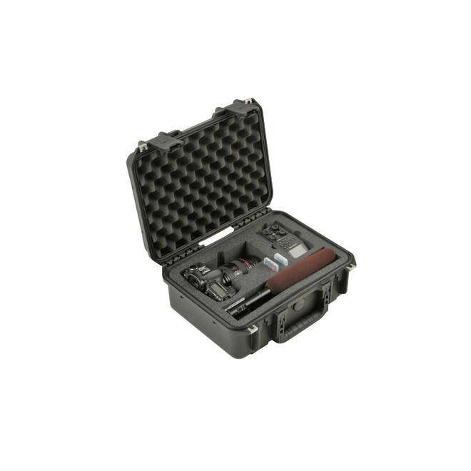 SKB - iSeries - Waterdichte Koffer - Zwart - DSLR Recorder Combo Inlay