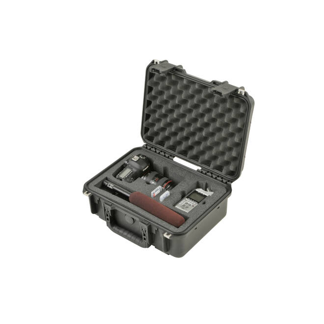 SKB - iSeries - Waterdichte Koffer - Zwart - DSLR Recorder Combo Inlay