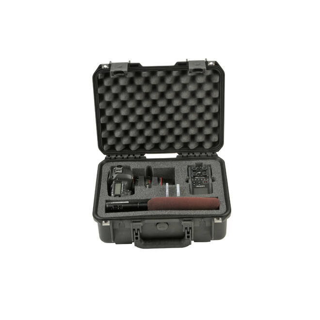 SKB - iSeries - Waterdichte Koffer - Zwart - DSLR Recorder Combo Inlay