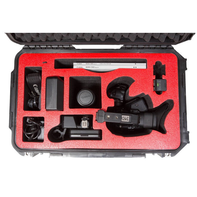 SKB - iSeries - Waterdichte koffer - Zwart - Canon C300 Mark II Inlay