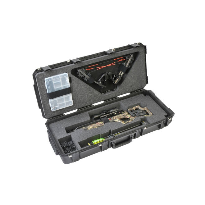 SKB - iSeries - Waterdichte Kruisboogkoffer - Zwart - Demontabele TenPoint Kruisboog Inlay