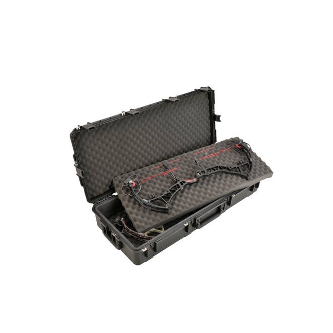 SKB - iSeries 4217-BDB - Waterdichte Koffer - Zwart - Dubbele Bowtech Boog en Geweer Inlay