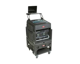 SKB - 123 cm A/V Plank voor 8U+ Schuine Top Racks