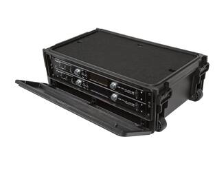 SKB - 2U Studio Flyer Rack Koffer - met Wielen