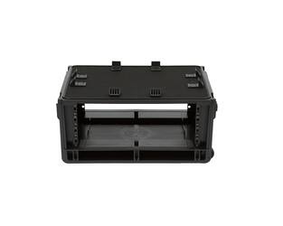 SKB - 4U Studio Flyer Rack Koffer - met Wielen