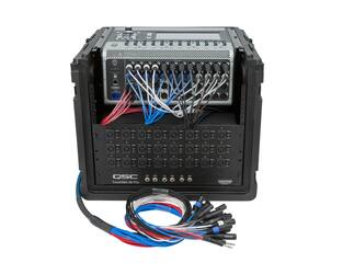 SKB - Compact Rack - 10U Top Rack & 6U Voor Rack - met Wielen