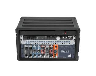 SKB - rSeries - 6U Shallow Rack met Stalen Rails - 10,7-inch diep