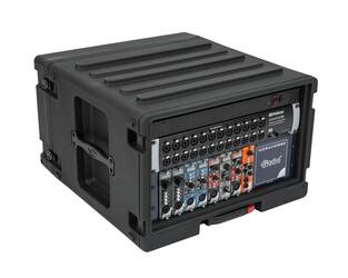 SKB - rSeries - 6U Space Roto-Molded Rack - met Wielen