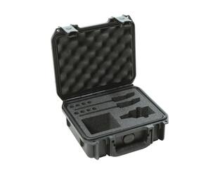 SKB - iSeries 0907-4 - Waterdichte Koffer - Zwart - Sennheiser SW Microfoon Inlay