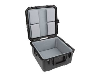 SKB - iSeries 3i-1717-10 - Waterdichte Koffer - Zwart - Enkele Snare met Gevoerde Voering en Nylex Gevoerde Schuimkussens