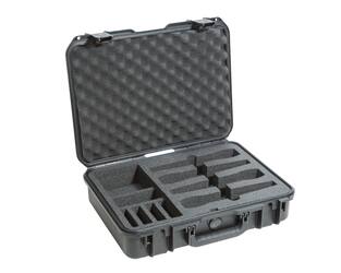 SKB - iSeries 1813-5 - Waterdichte Koffer - Zwart - Vier Draadloze Microfoons Inlay