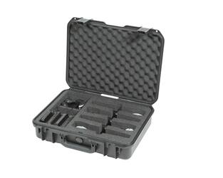 SKB - iSeries 1813-5 - Waterdichte Koffer - Zwart - Vier Draadloze Microfoons Inlay