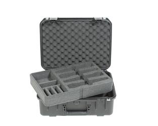 SKB - iSeries 3i-1813-7 - Waterdichte Koffer - Zwart - Acht Draadloze Microfoons Inlay