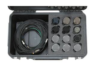 SKB - iSeries 3i-2011-8 - Waterdichte Koffer - Zwart - Twaalf Microfoons Inlay