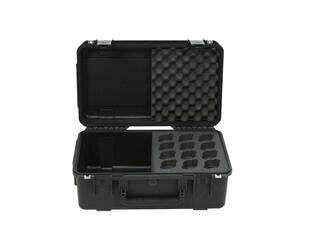 SKB - iSeries 3i-2011-8 - Waterdichte Koffer - Zwart - Twaalf Microfoons Inlay