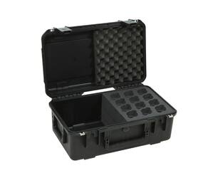 SKB - iSeries 3i-2011-8 - Waterdichte Koffer - Zwart - Twaalf Microfoons Inlay