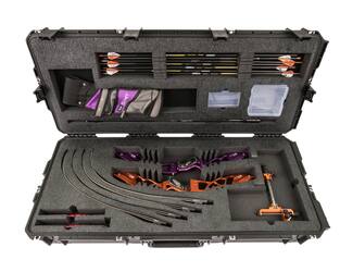 SKB - iSeries 4217-7 - Waterdichte Koffer - Zwart - Dubbele Recurve Boog Inlay