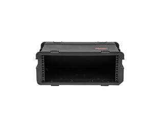 SKB - 4U Injectiegegoten - 28 cm Diepe Rack - met Wielen en Handvat