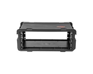 SKB - 4U Injectiegegoten - 28 cm Diepe Rack - met Wielen en Handvat