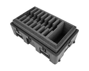 SKB - rSeries - Acht Laptops & Eén Groot Accessoirevak Koffer