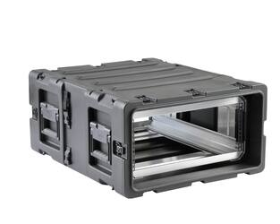 SKB - 3RR Series - 4U Verwijderbare Shock Rack - Zwart - 24-inch diep