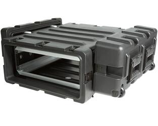 SKB - 3RS Series - 3U Niet-Verwijderbare Shock Rack - Zwart - 24-inch diep
