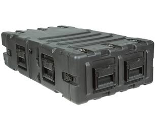 SKB - 3RS Series - 3U Niet-Verwijderbare Shock Rack - Zwart - 30-inch diep
