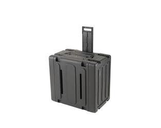 SKB - rSeries - 6U Rijdende Shock Rack - Zwart - 20-inch diep - met Wielen