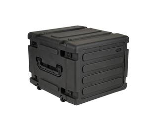 SKB - rSeries - 8U Rijdende Shock Rack - Zwart - 20-inch diep - met Wielen
