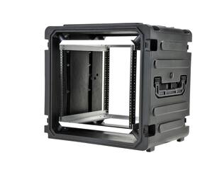 SKB - rSeries - 10U Rijdende Shock Rack - Zwart - 20-inch diep - met Wielen